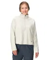 Marmot Women's Half-zip Long Sleeve Sweatshirt In Black