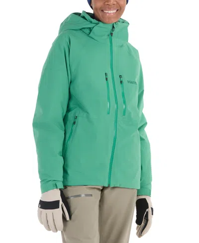 Marmot Women's Hooded Pace Jacket In Clover