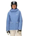 Marmot Women's Insulated Refuge Ski Jacket In Blue