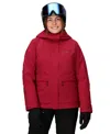 Marmot Women's Insulated Refuge Ski Jacket In Red