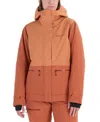 Marmot Women's Insulated Refuge Ski Jacket In Sunburn,auburn