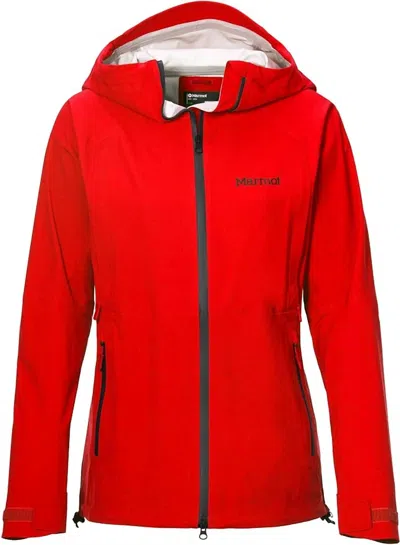 Marmot Women's Keele Peak Jacket In Victory Red