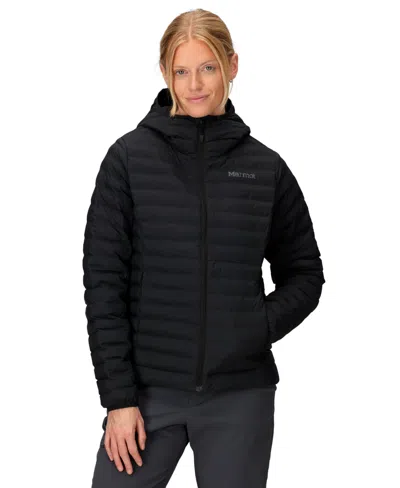 Marmot Women's Long Sleeve Elastic Bound Cuffs Hoodie In Black