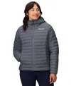 Marmot Women's Long Sleeve Elastic Bound Cuffs Hoodie In Gray
