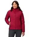 Marmot Women's Long Sleeve Elastic Bound Cuffs Hoodie In Red