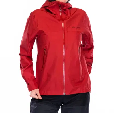 Marmot Women's Minimalist Pertex Jacket In Victory Red