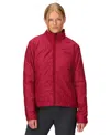 Marmot Women's Monoquilt Elastic-bound Cuff Jacket In Red