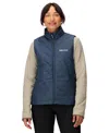Marmot Women's Monoquilt Sleeveless Vest In Gray