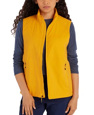 Marmot Women's Novus Lt Full-zip Vest In Golden Sun