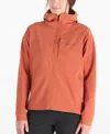 Marmot Women's Pinnacle Driclime Hooded Jacket In Auburn