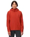 Marmot Women's Pinnacle Driclime Hooded Jacket In Red