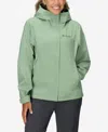 Marmot Women's Cascade Hooded Collar Jacket In Agate Gree