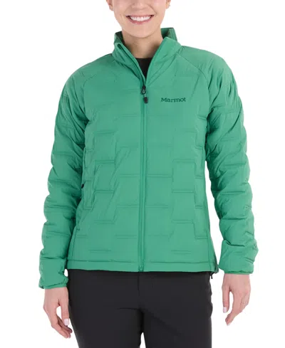 Marmot Women's Quilted Warmcube Active Novice Jacket In Clover