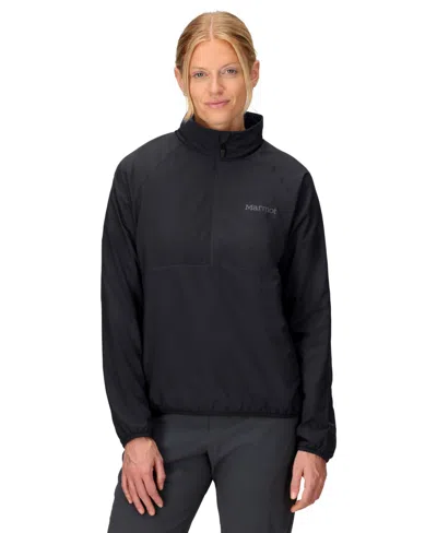 Marmot Women's Raglan Sleeve Sweatshirt In Black