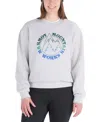 Marmot Women's Retro Mountain Boxy Crewneck Sweatshirt In Light Grey