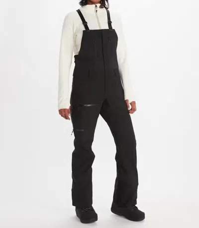 Marmot Women's Refuge Pro Ski Bib In Black