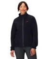 Marmot Women's Upward Long Sleeve Fleece Jacket In Black