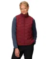 Marmot Women's Warmcube Active Sleeveless Vest In Burgundy