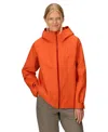 Marmot Women's Waypoint Gore-tex Hooded Collar Jackets In Orange