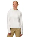 Marmot Women's Wind Ridge Raglan Sleeve Hoodie In White