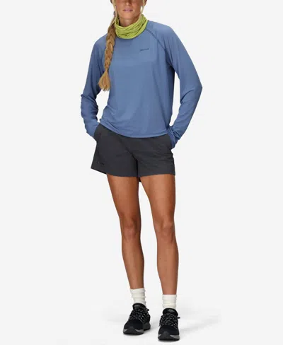 Marmot Women's Windridge Long Sleeve Shirt In Rain Cloud