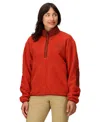 Marmot Women's Wonderer Long Sleeve Pull On Top In Red