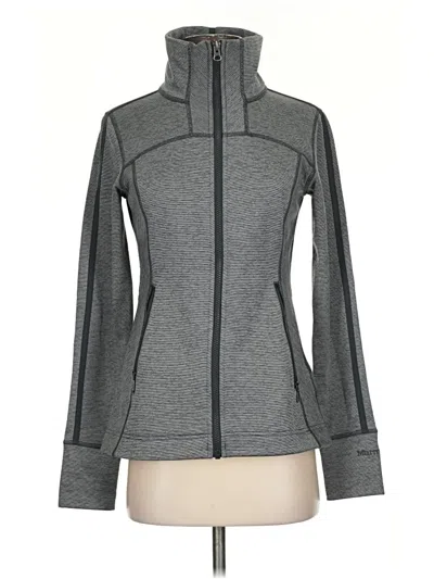 Pre-owned Marmot Zip Up Hoodie In Gray