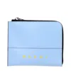 Marni Coin Portfolio Man Polyurethane Blue/blue