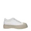 Marni Sneakers Donna Pelle Bianco In White