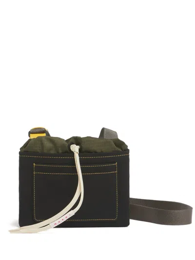 Marni リップストップトリム スマホケース In Black