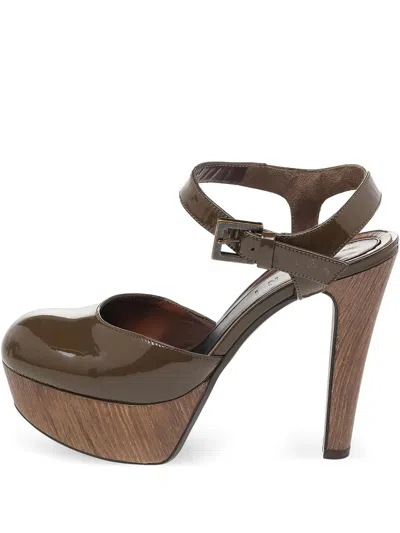 Pre-owned Marni 125mm Leather Pumps