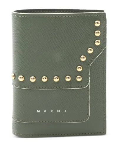Pre-owned Marni 2000s Leather Wallet
