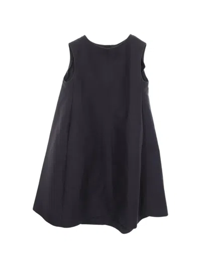 Pre-owned Marni 2010s Cocoon Mini Dress In Black