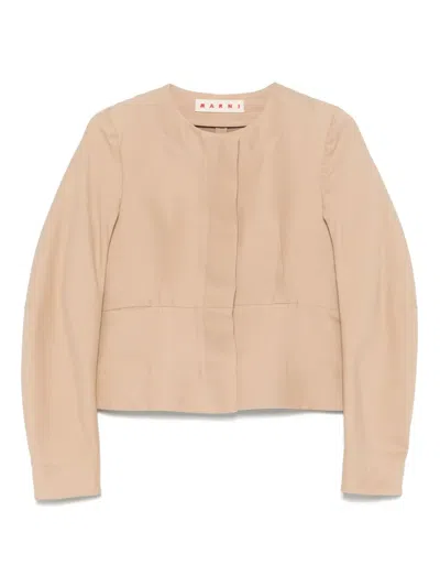Pre-owned Marni 2010s Cotton-silk Jacket
