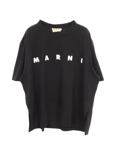 Pre-owned Marni 2010s Logo-print T-shirt In Black