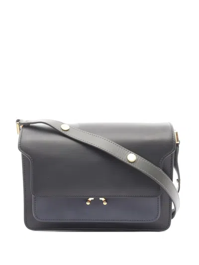 Pre-owned Marni 2010s Medium Trunk Shoulder Bag In Black