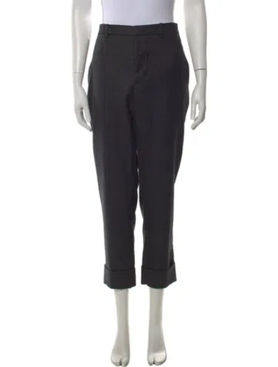 Pre-owned Marni 2014 Straight Leg Pants In Blue
