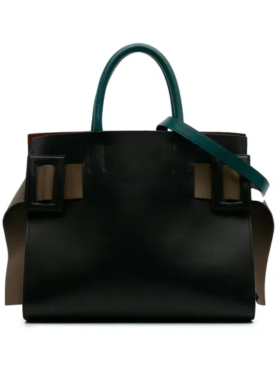 Pre-owned Marni 2015-2025 Multicolor Leather Top Handle Bag Satchel