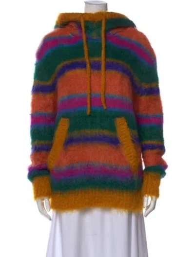 Pre-owned Marni 2022 Mohair Sweater W/ Tags In Yellow