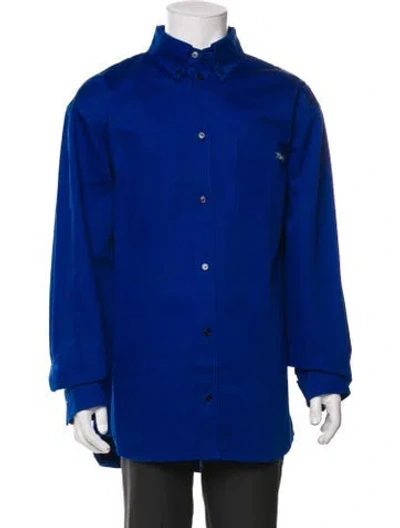 Pre-owned Marni 2024 Overshirt Shirt W/ Tags In Blue