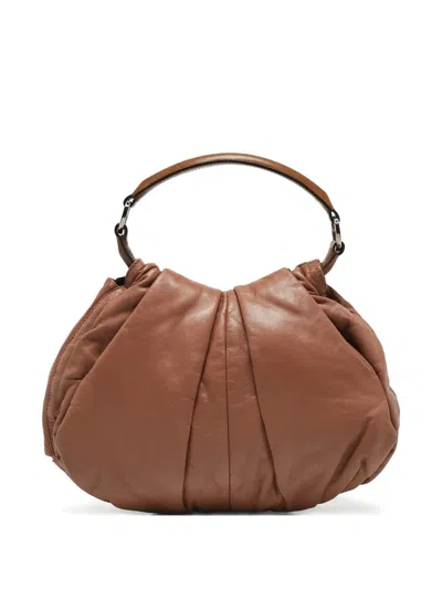 Pre-owned Marni 2024 Ruched Leather Bag