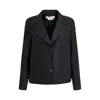 Marni Women's 3 Button Flared Jacket In Black