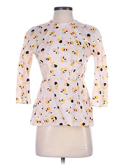 Pre-owned Marni 3/4 Sleeve Blouse In Pink