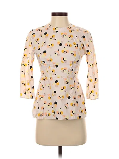 Pre-owned Marni 3/4 Sleeve Blouse In Pink