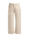 Marni 5-pocket Denim Trouser In Beige