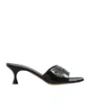 Marni Moonlight Slide Sandal In Black