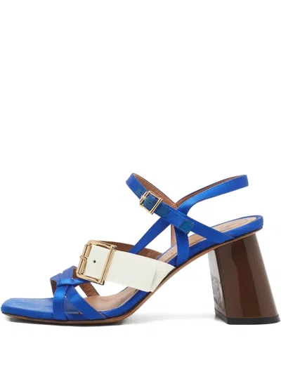 Pre-owned Marni 50mm Satin Sandals