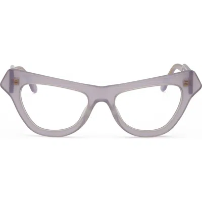 Marni 52mm Cat Eye Reading Glasses In Gray