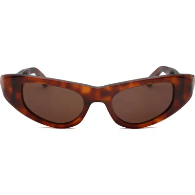 Marni 53mm Wrap Sunglasses