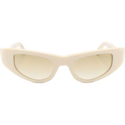 Marni 53mm Wrap Sunglasses In Multi